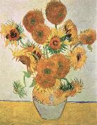 Vincent Van Gogh sun flowers Spain oil painting reproduction